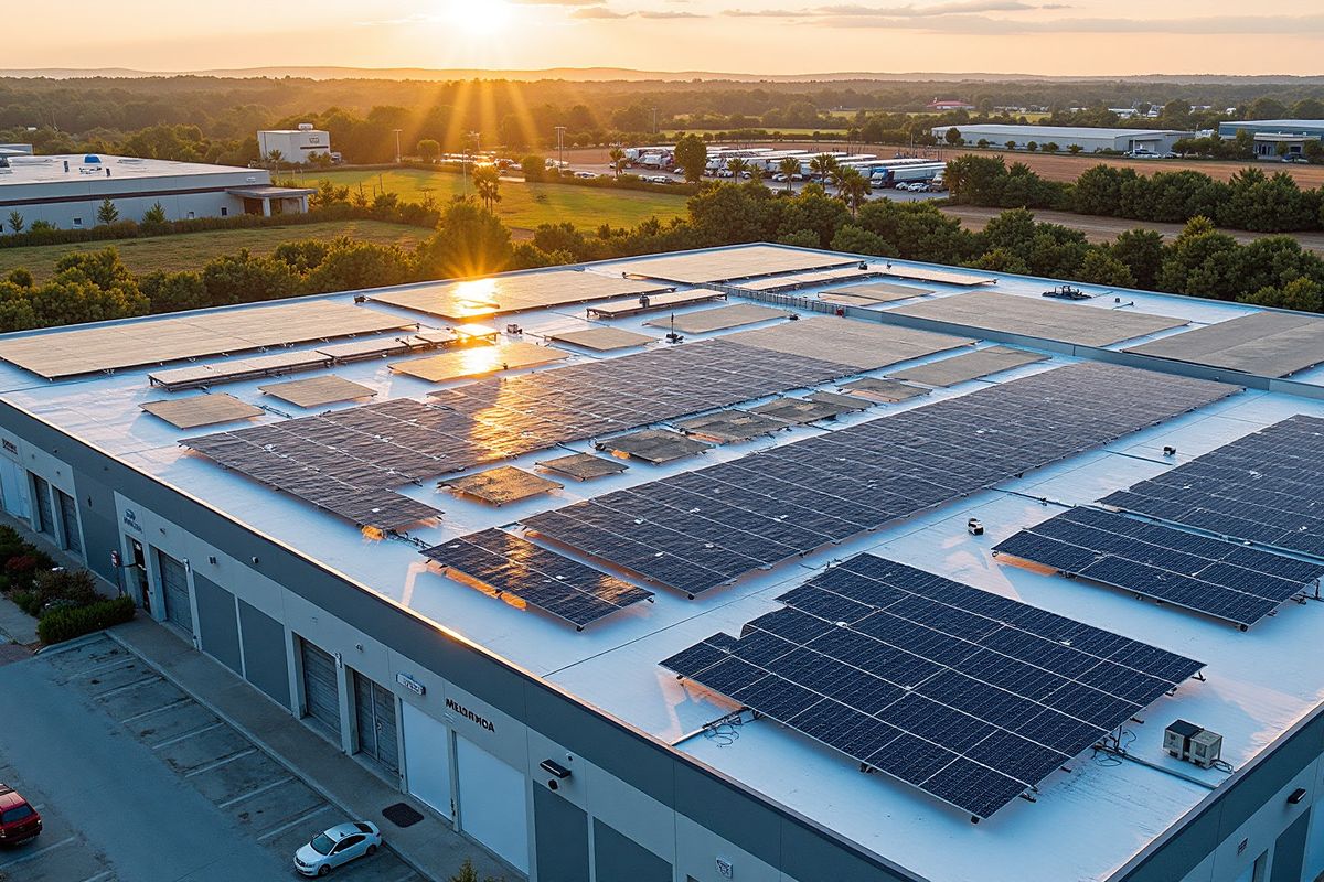 Industrial Rooftop Distributed PV
